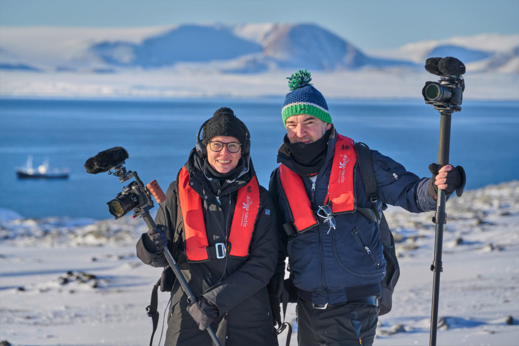 01 Spitzbergen - Silke Schranz und Christian Wüstenberg in der Arktis 300dpi